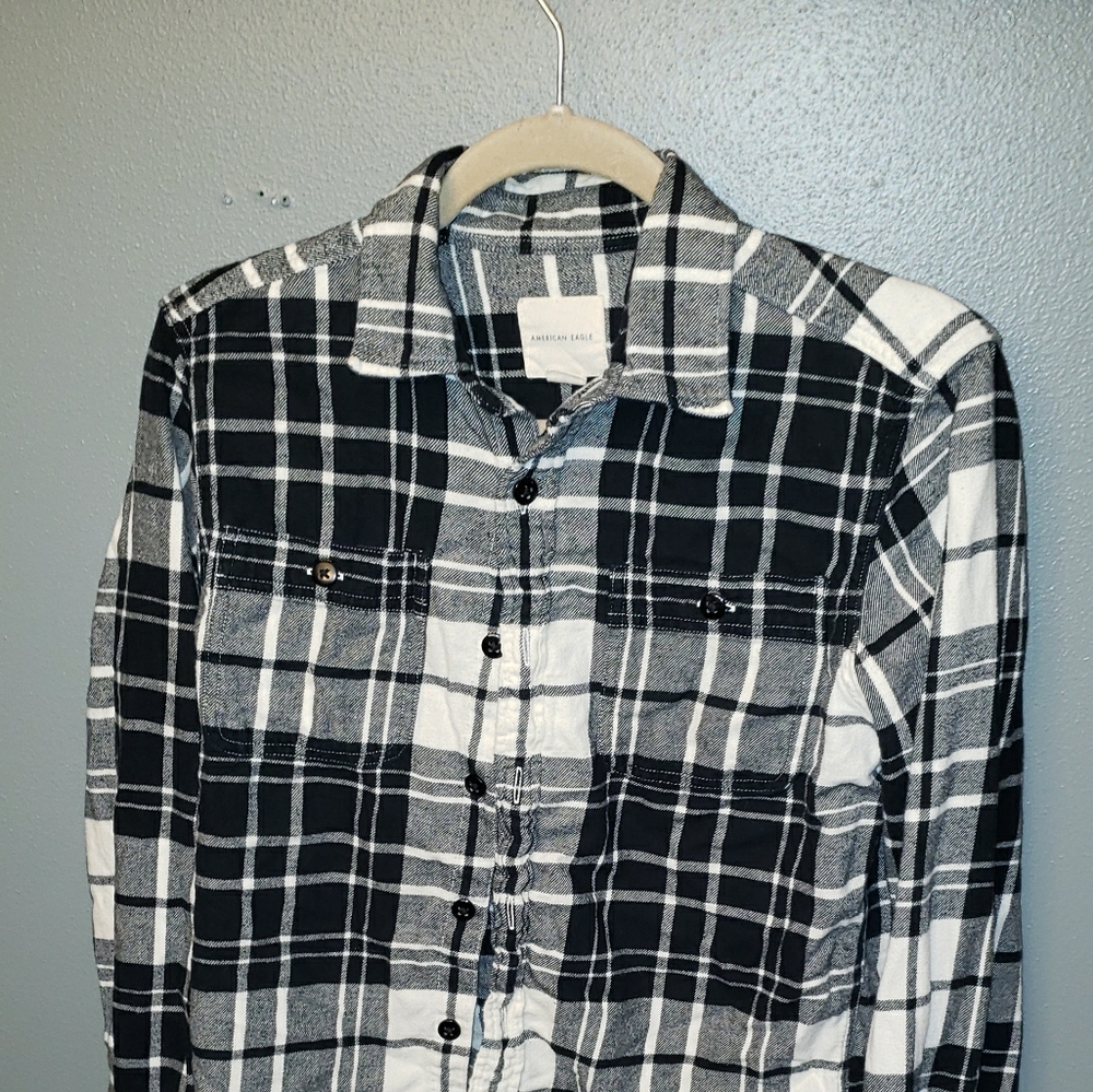 Men's American Eagle Flannel Shirt